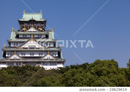 Osaka Castle castle tower Osaka Castle castle tower 29629619