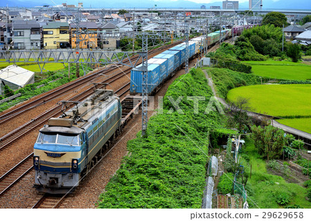 EF6627集裝箱貨運列車 29629658