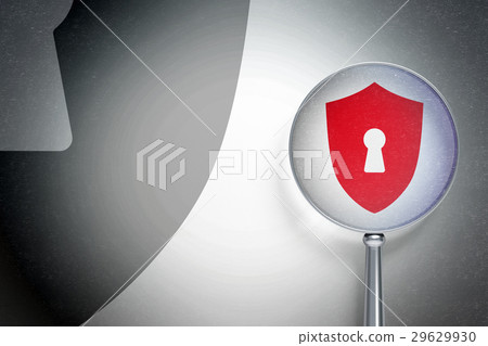 Safety concept:  Shield With Keyhole with optica 29629930