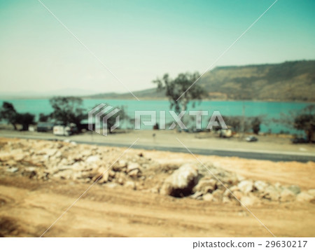 Blurred of road 29630217