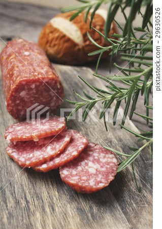 Salami sausage Salami sausage 29630526