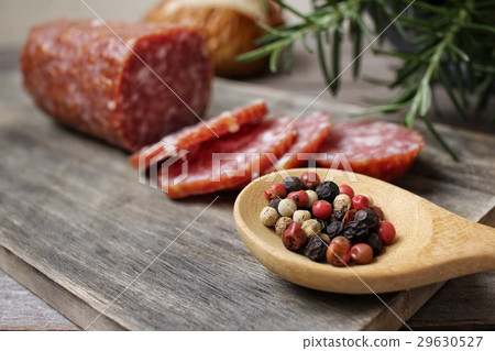 Salami sausage Salami sausage 29630527