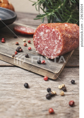 Salami sausage Salami sausage 29630604