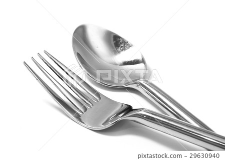 knife and fork isolated knife and fork isolated 29630940