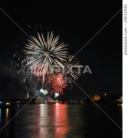 firework on new year countdown in Thailand firework on new year countdown in Thailand 29631048