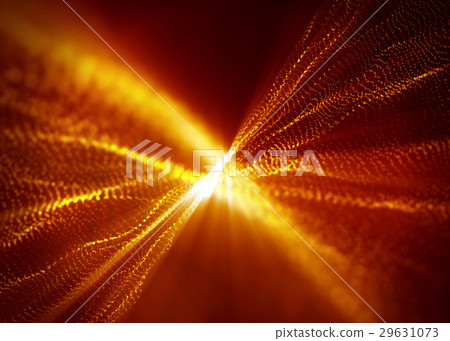 Abstract orange particles burst background. 29631073