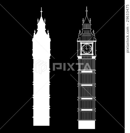 Big Ben vector Big Ben vector 29633475