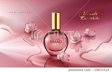 Vector illustration of a realistic style perfume 29633528