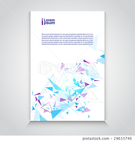 Abstract Triangle Geometrical Background Banner Abstract Triangle Geometrical Background Banner 29633740