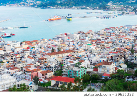 Zaante town, Zakinthos Greece Zaante town, Zakinthos Greece 29635358