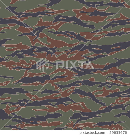 South Korea Tiger Camouflage seamless patterns South Korea Tiger Camouflage seamless patterns 29635676
