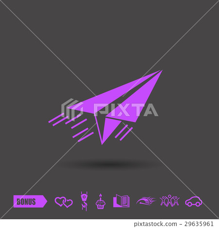 Pictograph of airplane 29635961