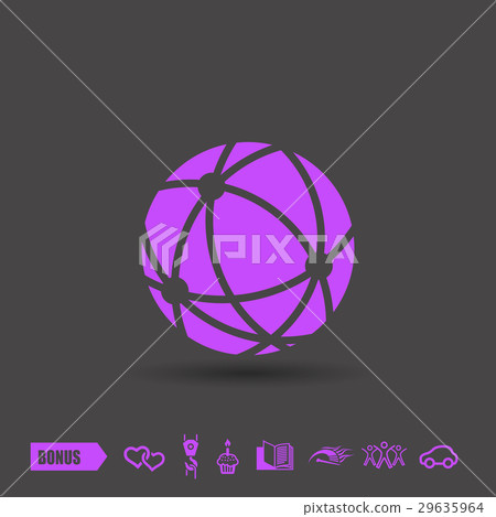 Pictograph of globe Pictograph of globe 29635964