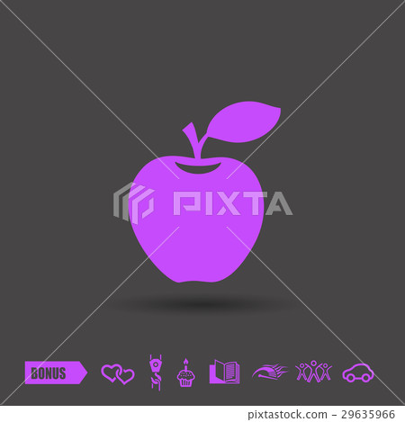 Pictograph of apple 29635966
