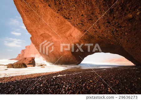 Red arch beach Legzira, Souss-Massa Draa, Morocco Red arch beach Legzira, Souss-Massa Draa, Morocco 29636273
