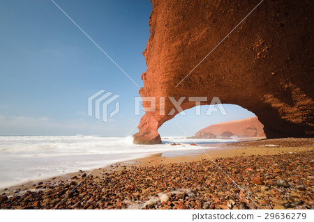 Red arch beach Legzira, Souss-Massa Draa, Morocco Red arch beach Legzira, Souss-Massa Draa, Morocco 29636279