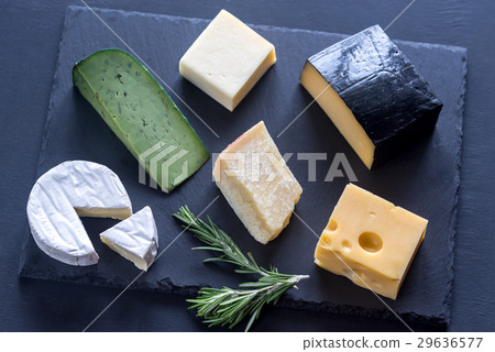 Various types of cheese 29636577