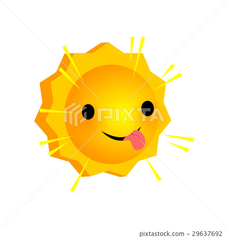 Emotional show tongue faces sunny emoji smiles 29637692