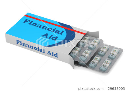 Financial Aid concept, 3D rendering Financial Aid concept, 3D rendering 29638003