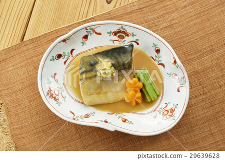 Simmered mackerel with mackerel 29639628