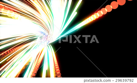 Background light trajectory - Stock Illustration [29639792] - PIXTA