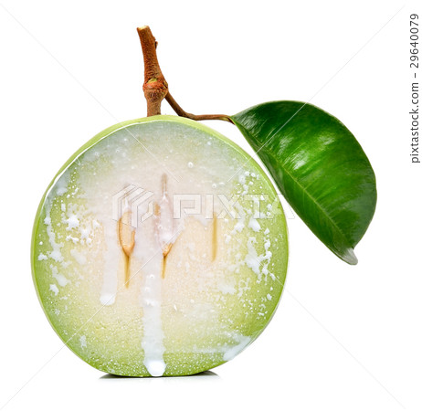 Star apple isolated on the white background 29640079