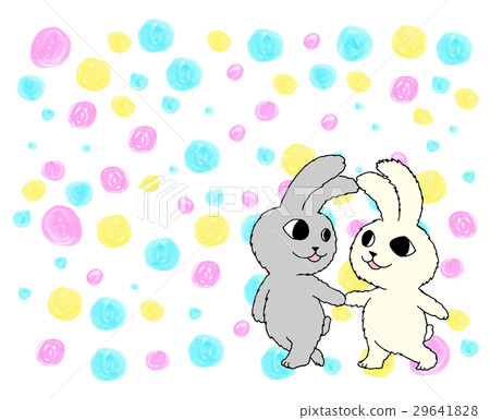 A friend rabbit dot 29641828