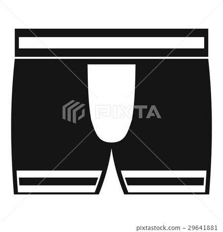 Man boxer briefs icon, simple style 29641881