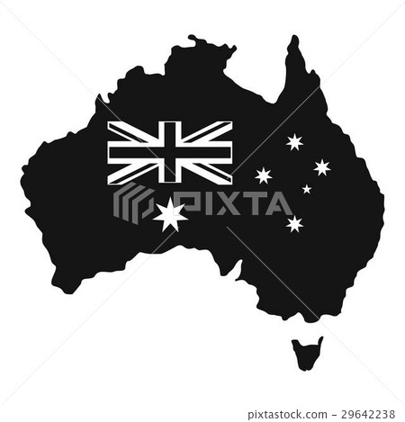 Australia icon, simple style 29642238