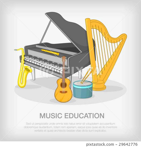 Musical ensemble concept, cartoon style Musical ensemble concept, cartoon style 29642776