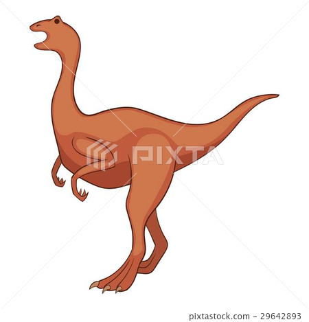 Allosaurus icon, cartoon style 29642893