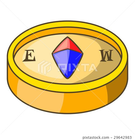 Compass icon, cartoon style 29642983