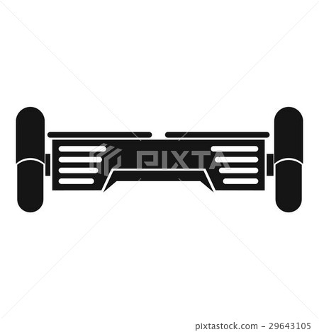 Smart scooter icon, simple style 29643105