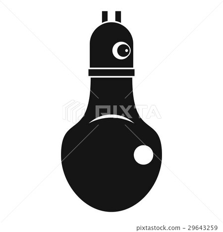 Lamp icon, simple style Lamp icon, simple style 29643259