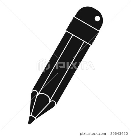 Pencil icon, simple style - Stock Illustration [29643420] - PIXTA