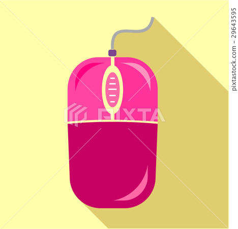 Computer mouse icon, flat style 29643595