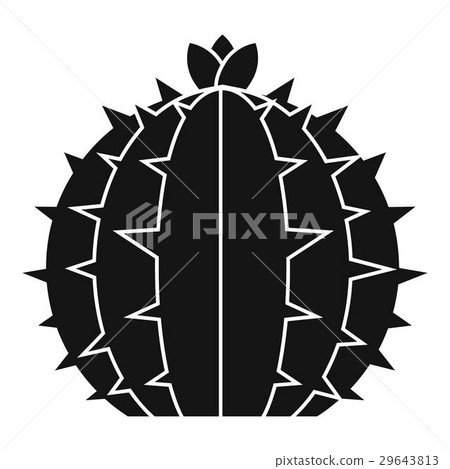 Lophophora cactus icon, simple style 29643813