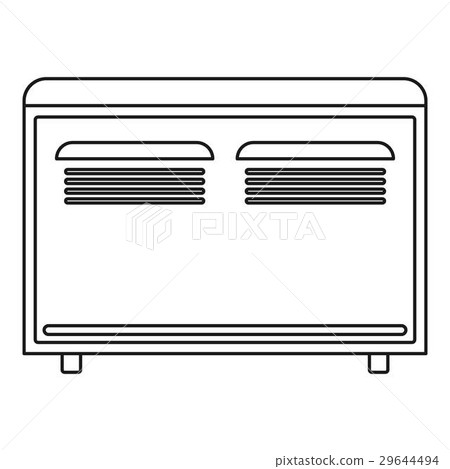 Convector heater icon, outline style Convector heater icon, outline style 29644494