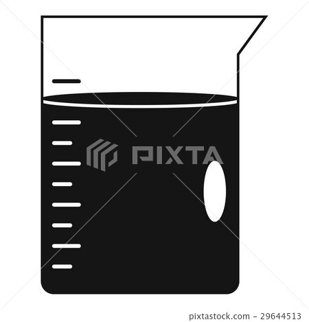 Measuring cup icon, simple style 29644513