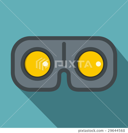 Game glasses icon, flat style 29644568