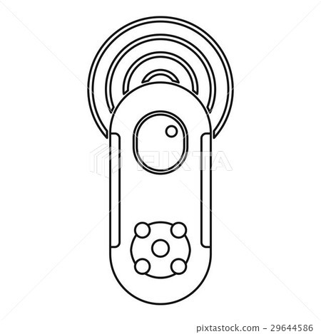 Game joystick icon, outline style Game joystick icon, outline style 29644586