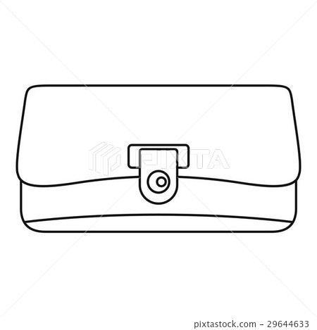 Small wallet icon, outline style Small wallet icon, outline style 29644633