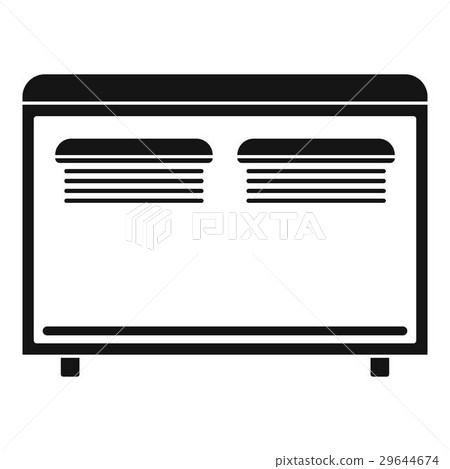 Home equipment for heating icon, simple style Home equipment for heating icon, simple style 29644674