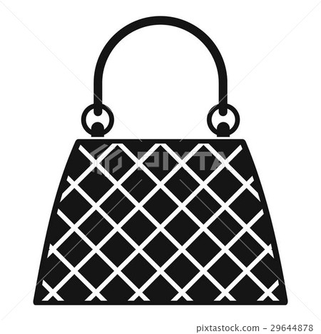 Beautiful bag icon, simple style Beautiful bag icon, simple style 29644878