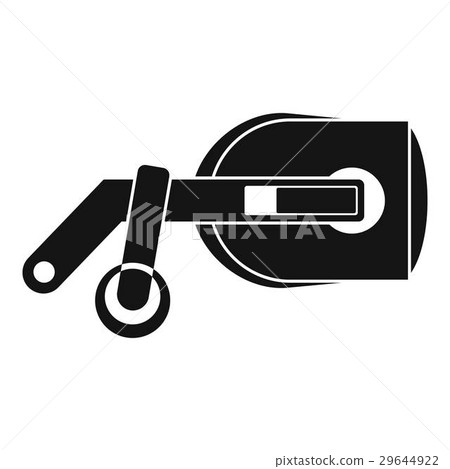 Game reality glasses icon, simple style 29644922