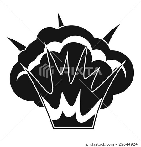 Projectile explosion icon, simple style Projectile explosion icon, simple style 29644924