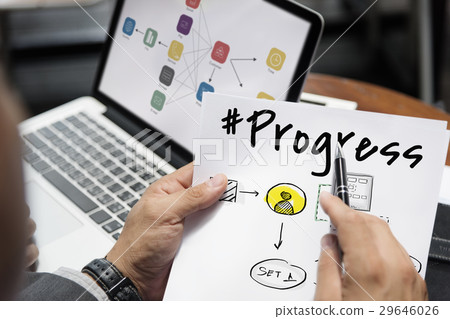 Workflow Progress Project Plan Icon Workflow Progress Project Plan Icon 29646026