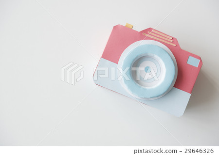 Papercraft Person Holding Camera Design Papercraft Person Holding Camera Design 29646326