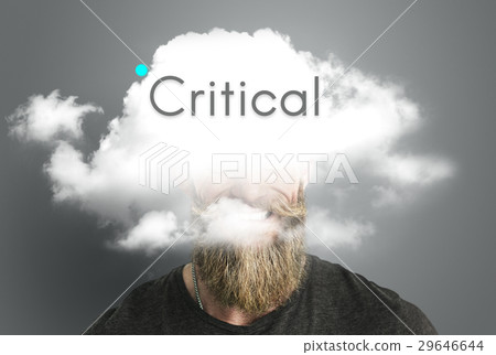Cloud Hidden Dilemma Depression Bliss 29646644
