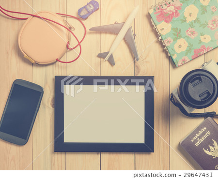 Vacation Travel memories in Camera and photo frame 29647431